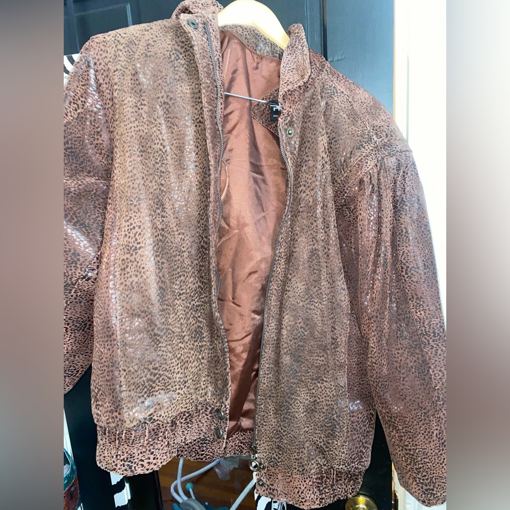 Vintage Brown Bomber jacket